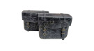 For Royal Enfield Goan Classic 350 Leather Pannier Black and Grey Bags With Mounting - SPAREZO